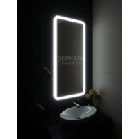 Зеркало с подсветкой для ванной комнаты Анкона Лонг 650х850 мм