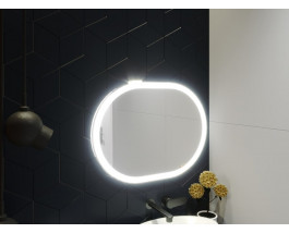 Зеркало в ванну комнату с подсветкой Визанно